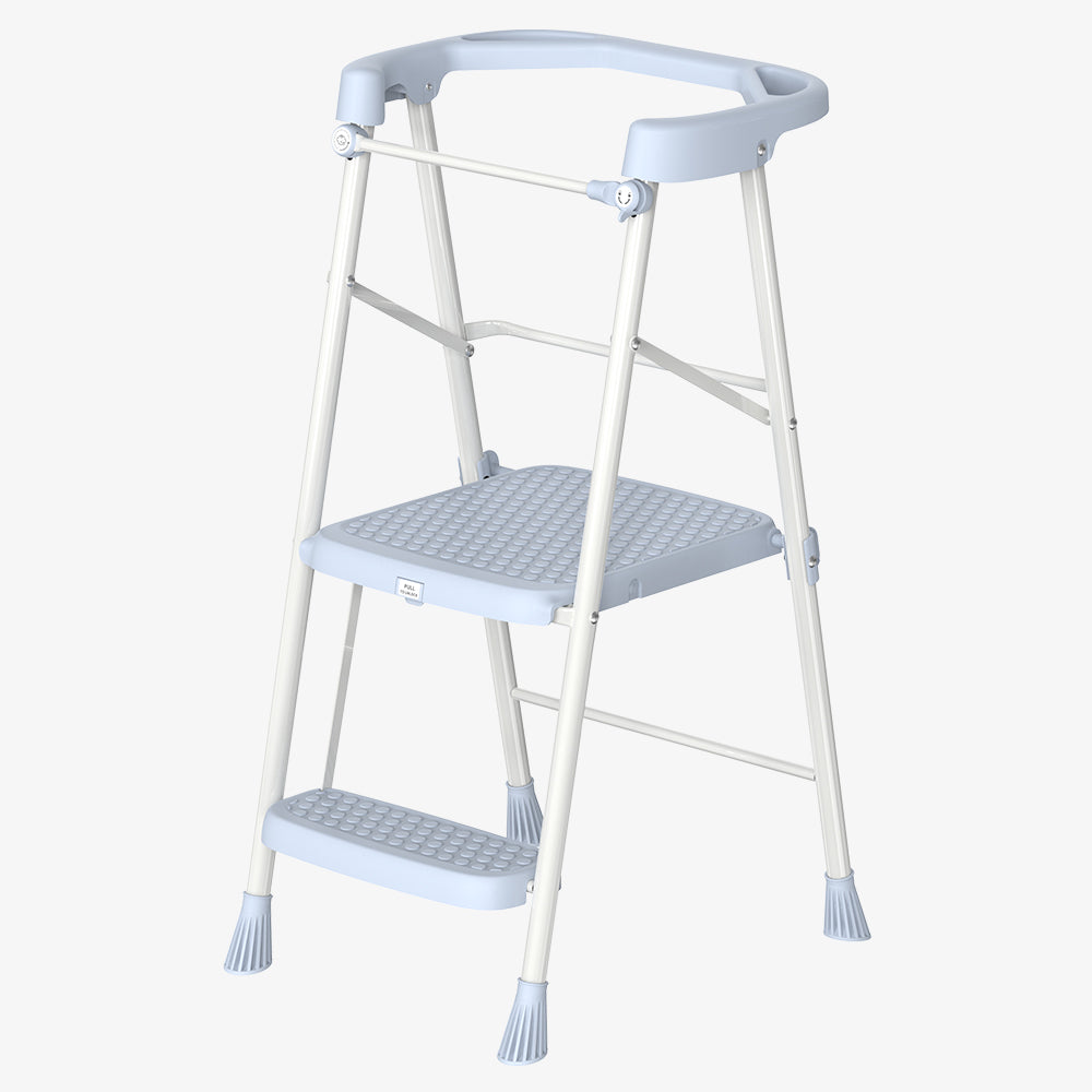 HBTower Kids Kitchen Step Stool with Anti-Drop Railing